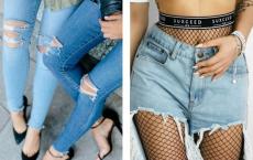 Как сделать рваные джинсы - пошаговые фото и видео